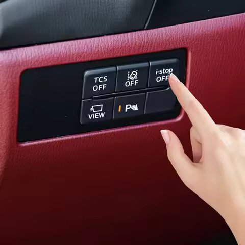 Start Stop disable Switch Engine OBD i-stop off button Closer For mazda 3 BM BN CX5 KF CX3 CX8 CX4 A