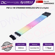 Lian Li PW12-1W Strimer Wireless GPU 3 x 8-Pin ARGB Extension Cable