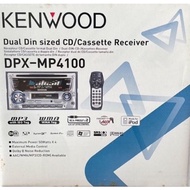 KENWOOD DPX-MP4100 Car Double Din Cassette/Radio/CD Player