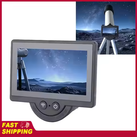 4.3 Inch Screen Digital Telescope Eyepiece Camera WiFi Electronic Eyepiece Camera Recording Via App 