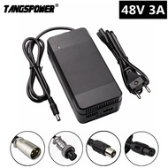 【Be worth】 48v 3a Lead Acid Charger For Electric Bike 57.6v Lead-Acid Electric Motorcycle Charger Wi