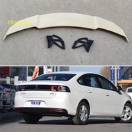 Use For 2017-2022 Peugeot 308 Spoiler Auto Sedan Rear Wing Body Kit Accessories ABS Plastic