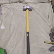 Stone hammer + handle (4.8kg) 10lb handle length 82cm / stoning hammer 10LB (4.8kg) stone hammer + h