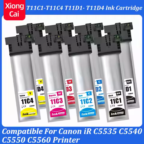 T11C T11D T11C1-T11C4 T11D1- T11D4 Ink Cartridge Compatible For Epson WorkForce Pro WF-C5890DWF C539