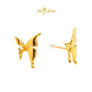 MASDORA 999 Gold Earring Earrings Emas - Golden Enormous Butterfly (EMAS 999/24K)