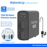 Waterdrop G5P700 & G5P700A Reverse Osmosis Water Filter, Pure & Alkaline RO System, NSF/ANSI 372 Cer