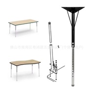 Outdoor Camping Table Bamboo Wooden Folding Table Two-Fold Half-Fold Fold Folding Table Liftable Adj