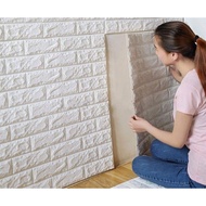 3D Wallpaper Sticker 70x77cm / 70x37cm Self Adhesive Wall Art Waterproof Home Decoration Update New 