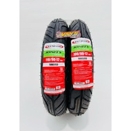 ZENEOS IONITY FRONT OUTER TIRE 100/90-12 110/90-12 TUBLESS RING 14 MATIC 100-90/12 110-90/12 100 90 