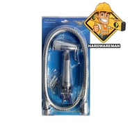 Hawk Bidet Stainless Steel w/ Hose Supercharge