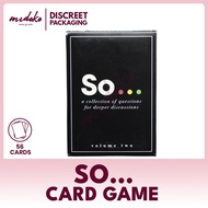Midoko SO: Provocative Questions for Deep Conversations - Card Game Edition