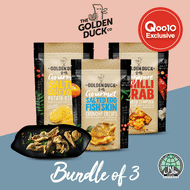 [BUNDLE OF 3] Salted Egg Fish Skin / Potato Ridges / Chilli Crab Seaweed Tempura / 6 choices