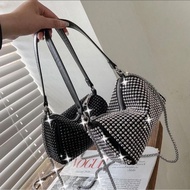 THICK RAISED BLING BLING WOMEN'S BAG