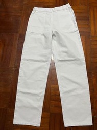 Dior白色牛仔褲