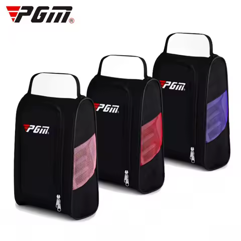 PGM Adult Golf Shoe Bag Nylon Super Light Portable Breathe Shoes Package XB001 Wholesale