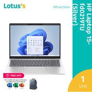 HP 15-fd0219TU 15.6" FHD Laptop Silver (i5-1334U,8GB,512GB,Windows 11,H&S)
