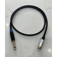 6mm (6.5mm) to AV (RCA) audio cable 1m/1.5m/3m/5m long