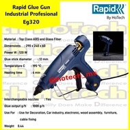 terbaru !!! glue gun rapid / alat tembak lem / lem tembak / 120 w