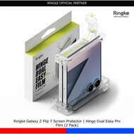 Ringke Galaxy Z Flip 7 Screen Protector | Hinge Dual Easy Pro Film (2 Pack)