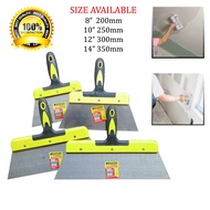 YY DiY Wall Putty Knife Scraper Filling Knife Cement Plastering Scraper 200mm/250mm/300mm/350mm