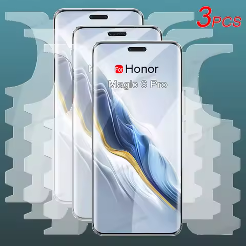 3PCS For Honor Magic 6 Pro Full Cover Butterfly Hydrogel Film For Honor 90 70 50 80 100 200 Pro Scre