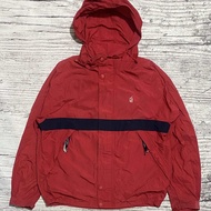 Jaket gunung outdoor nautica merah second bekas thrift preloved pl