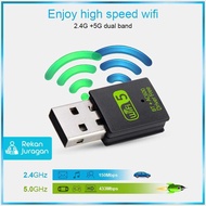 Mini USB WiFi Bluetooth 2in1 Dongle Dual Band 802.11AC 600Mbps - K605