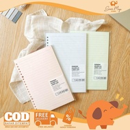 Panmomo Colorplus Loose Leaf Binder Paper A5 & B5 100gsm Colorful A5 B5 Loose Leaf Binder Refill/