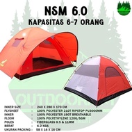 TENDA CAMPING TENDA NSM 6 TENDAKI NSM 6 MURAH | TENDA CAMPING 6 ORANG