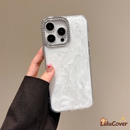 Cement White Glitter Case For Vivo Y13 Y12 Y12A Y12S Y11 Y11S Y10 Y5S Y3S T4X T4 T3 Lite Ultra T3X T