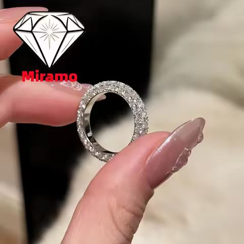 Starry Sky Cubic Zircon Ring Premium Luxury All-around Starry Cubic Zirconia Ring for Women 925 Ster