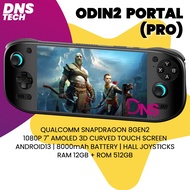 AYN Odin2 Portal PRO Qualcomm Snapdragon 8Gen2 Android13 1080P AMOLED Touch Screen Hall Stick Handhe