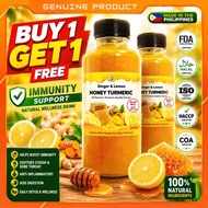 | Ginger Lemon Honey Turmeric Drink 120ML | Daily Immune Support | Natural Wellness Drink