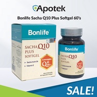 Ready-made inventory Bonlife印加果油辅酶Q10植物软胶囊  Bonlife Sacha Inchi Oil Q10 Softgel 欧米茄3，欧米茄6，欧米茄9，维生素K1