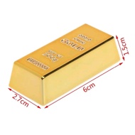 Fridge Magnet Gold Block 0
