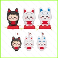 Chiikawa x Japan Fushimi-Inari Taisha Plush Dolls Gift For Girls Hachiware Usagi Stuffed Toys For Ki