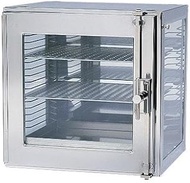 Boekel Scientific 1340 Glass/SS Desiccator w/Two Flex board Shelves; 12.5"W x 12.25"H x 12.5"D