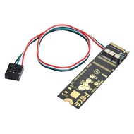 chenyang 6 Pin + 12 Pin Card to M.2 NGFF Key-M NVME SSD Adapter for BCM94360CD BCM94360CS BCM943602C