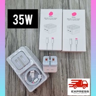 35W Dual USB C Super Fast Charger PD 2 Port Type C Quick Charger For Mobile phone Power Adapter Fast