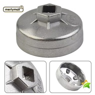 MERLYMALL Hat-type Socket Wrench, Aluminum 901 902 903 904 Oil Filter Wrench, Portable 65/67/74/79mm