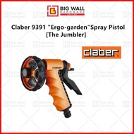 Claber 9391 ”Ergo-garden” Spray Pistol Shower Perlator Soaker Big Wall Hardware