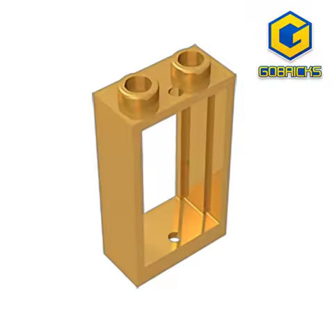 Gobricks GDS-782 FRAME 1X2X3 - 1x2x3 Window compatible with lego 60593 children's DIY Educational Bu