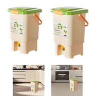 [mojotorw7] Countertop Compost Bin Compost Bin Fermentation Tank Kitchen Scraps Accessories