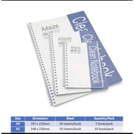 Cleanroom (ISO 5) A5 Note Book ( 10book/bag) Cleanroom A4 Note book ( 5 books / bag )/Cleanroom (ISO