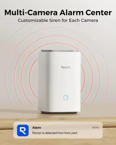 REOLINK Home Hub Wireless Security Center with Encrypted Local Storage Centralized Control for Batte