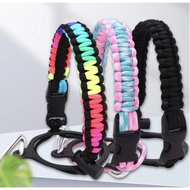 {12oz-64oz} Boot Cover Cap Accessories Water Bottle Paracord Handle Water Bottle Shoulder Strap Col