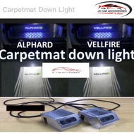 Down Light For Alphard / Vellfire Carpet Mat ANH20 ah20 anh30 agh30 ah30 accessories