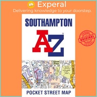 [English - 100% Original] - Southampton A-Z Pocket Street Map by A-Z Maps (UK edition, hardcover)