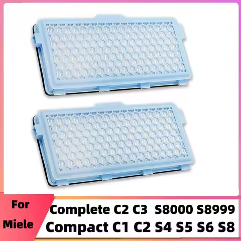HEPA Filters For Miele SF-AA 50 SF-HA 50 Active Airclean C1 C2 C3 S4 S5 S6 S8 S6000 S8000 S8999 Vacu