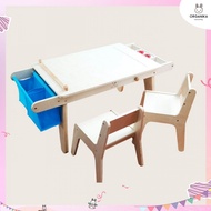 โต๊ะทำกิจกรรม " Multifunction Kids Desk" โต๊ะกิจกรรมตัวเดียวจบครบใน 1 เดียว สามารถเป็นโต๊ะทำงาน Art